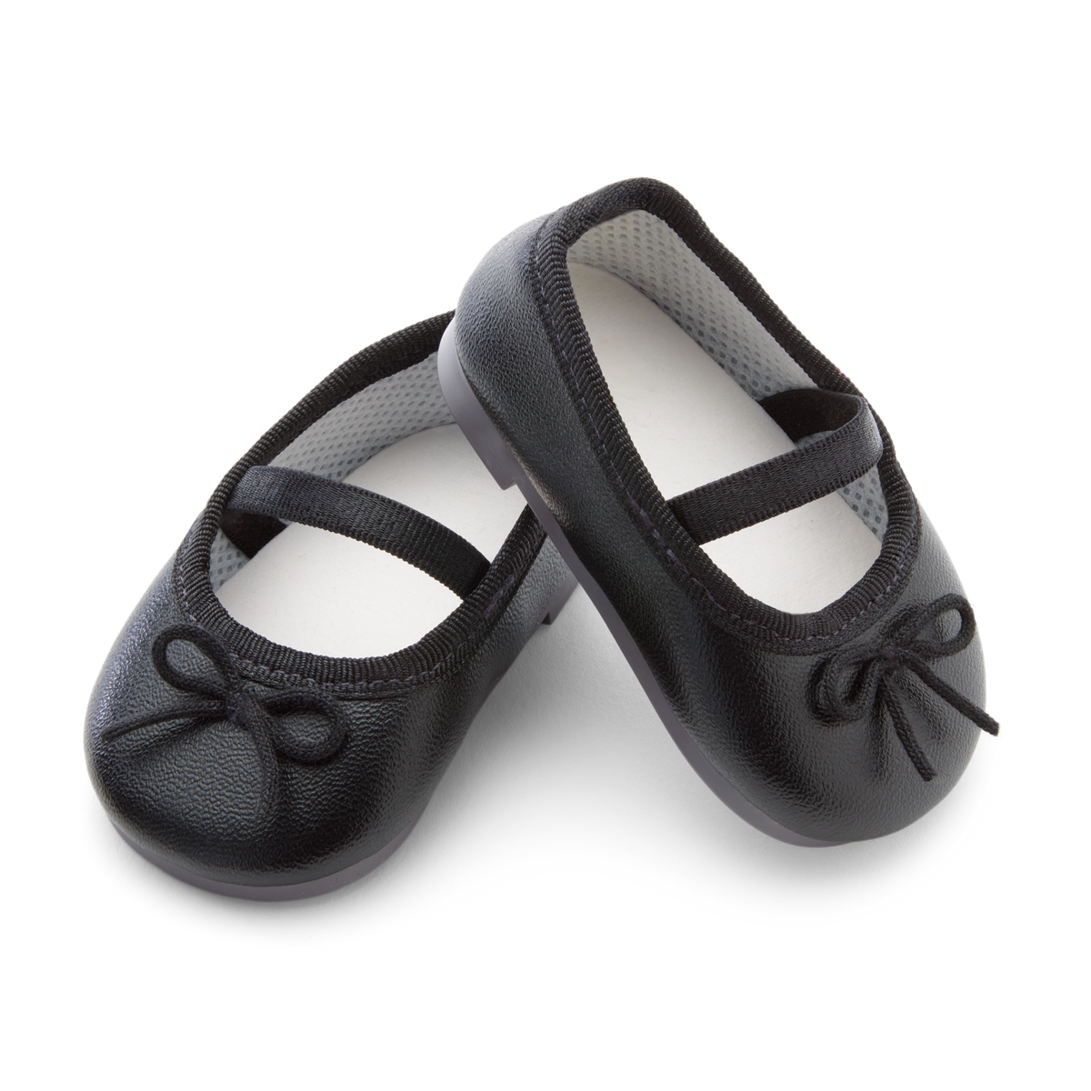 American Girl® x J.Crew Black Ballet Flats for 18-inch Dolls