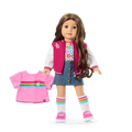Truly Me™ 18-inch Doll #126 with wavy brown hair