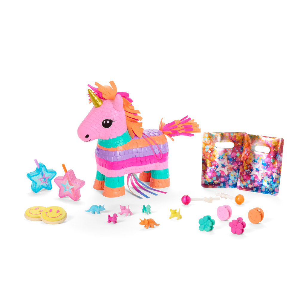 Pink Party-Ready Dress & Party Accessories for 18-inch Dolls