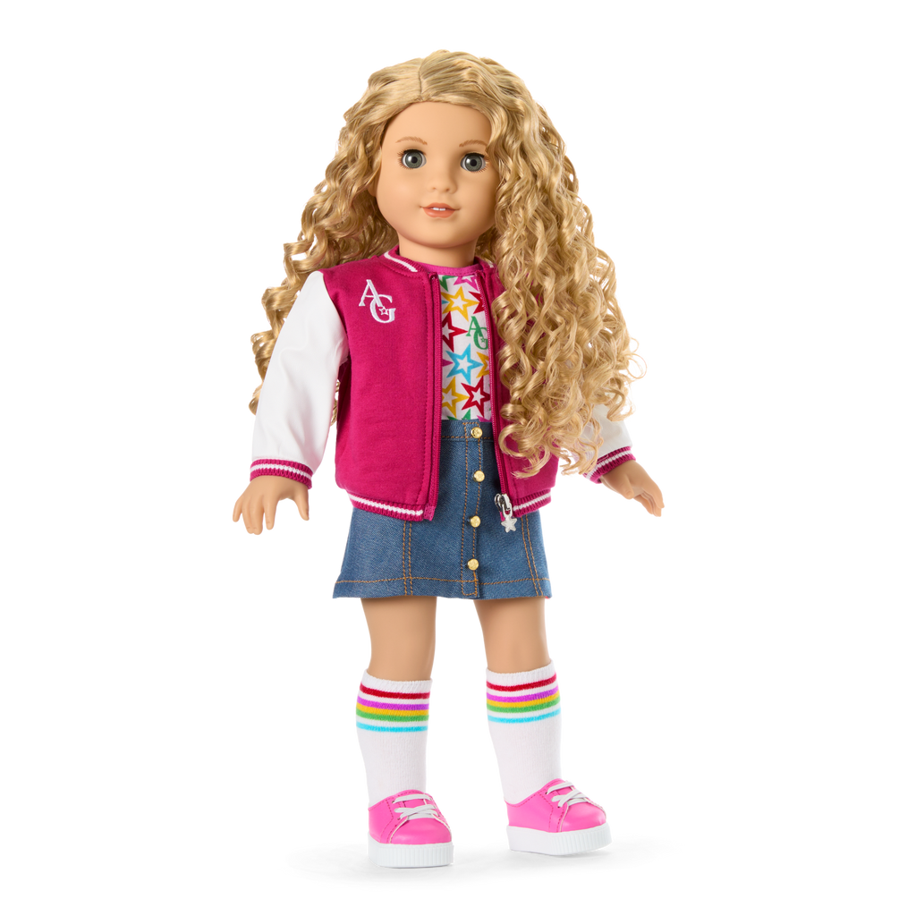 Truly Me™ 18-inch Doll #115, Puppy, Mini Backpack & Accessories AG™ Star Squad Bundle