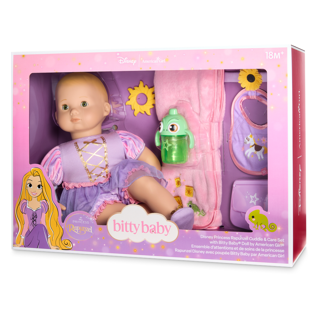 Disney Princess Rapunzel Cuddle & Care Set with Bitty Baby® Doll by American Girl®
