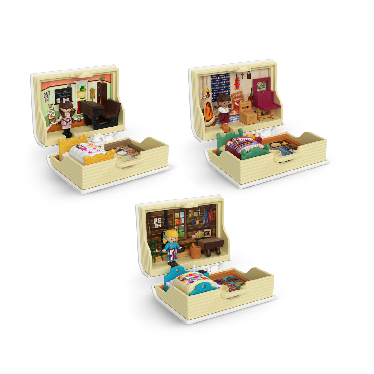 Polly Pocket™ x American Girl® Compact 3-Pack Set