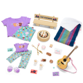 Daisy Davenport’s™ Campfire, Guitar & PJs Bundle for Girls & 18-inch Dolls (Girl of the Year™ 2027)