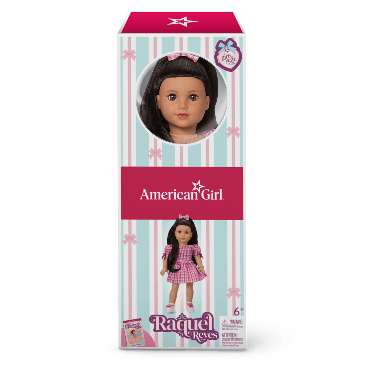 Raquel™ 18-inch Doll & Journal (Girl of the Year™ 2026)