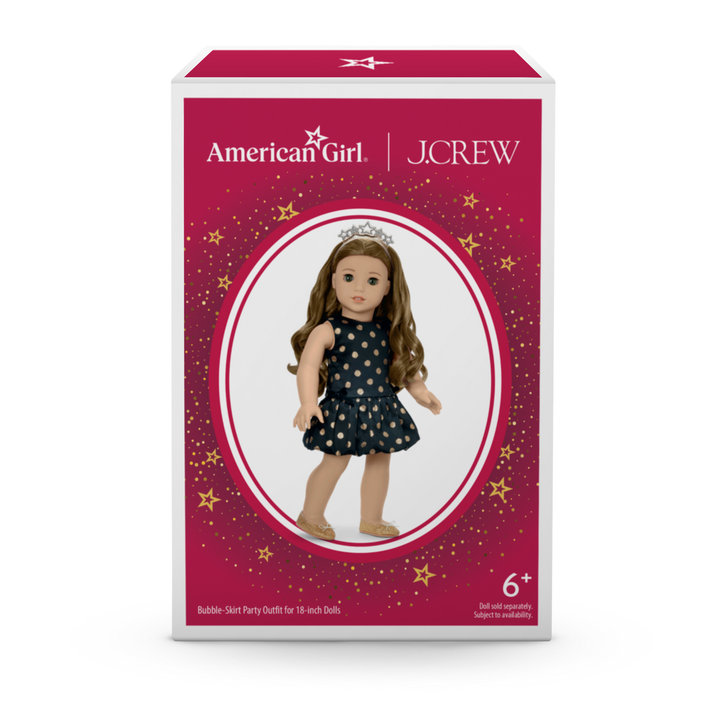 American Girl® x J.Crew Bubble-Skirt Party Outfit for 18-inch Dolls