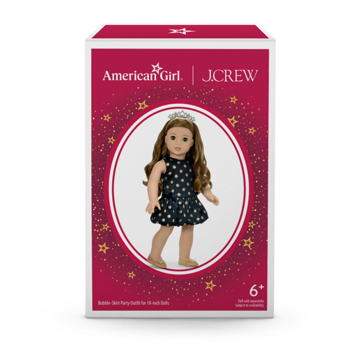 American Girl® x J.Crew Bubble-Skirt Party Outfit for 18-inch Dolls