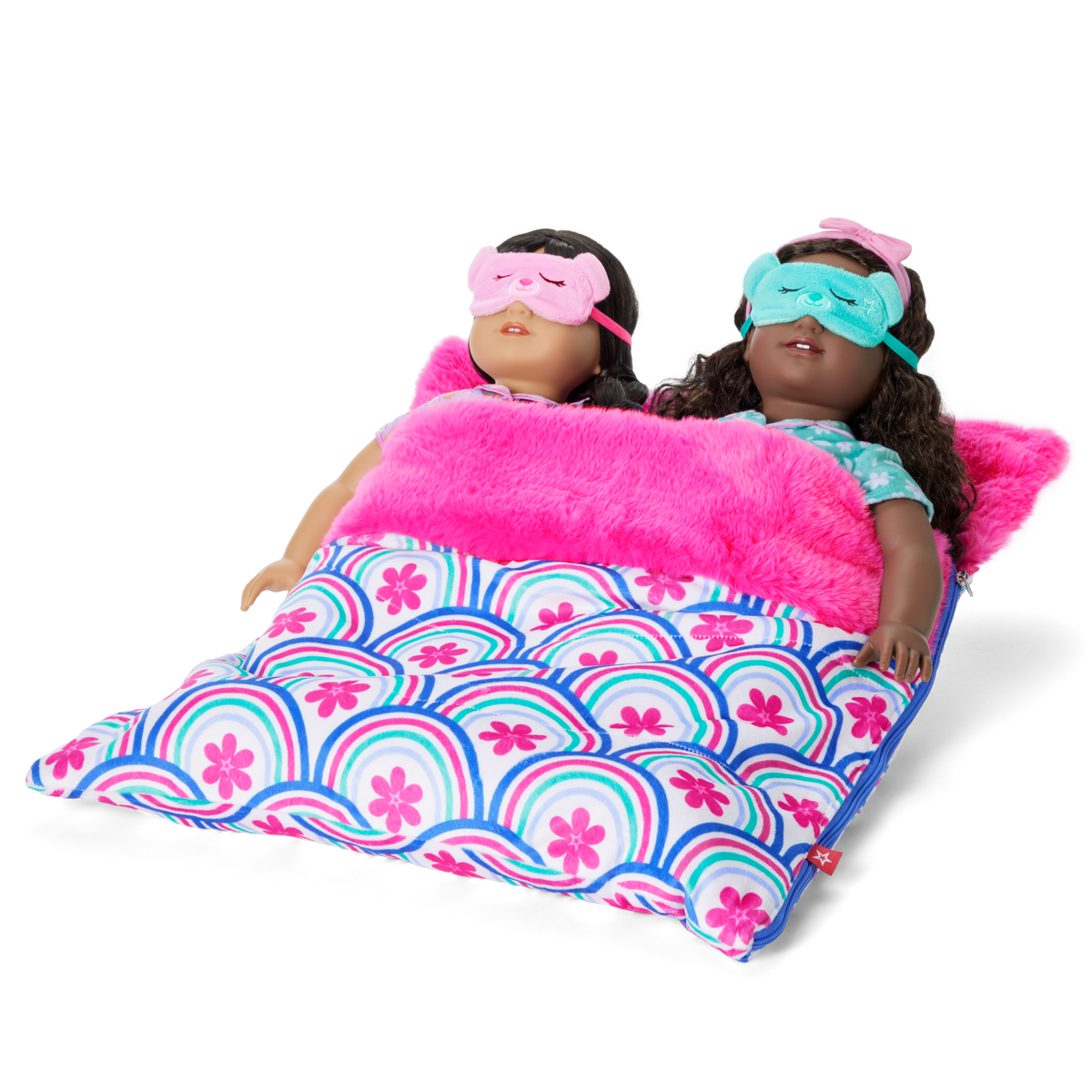 Best Sleepover Ever! Sleeping Bag Set for Two 18-inch Dolls