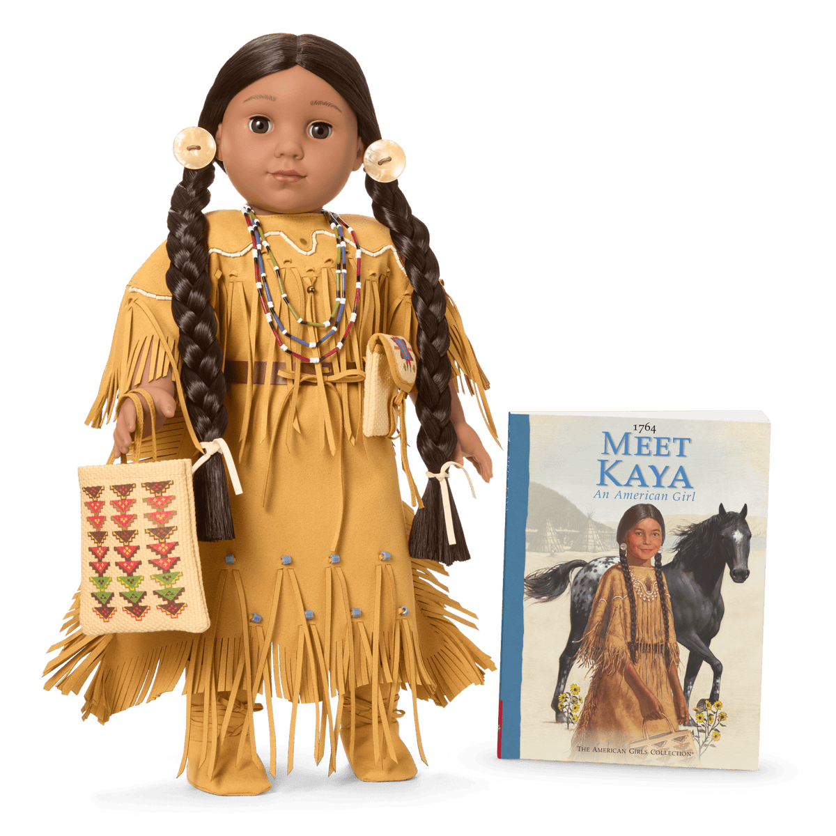 Kaya™ 18-inch Doll, Book & Accessories (Historical Characters)