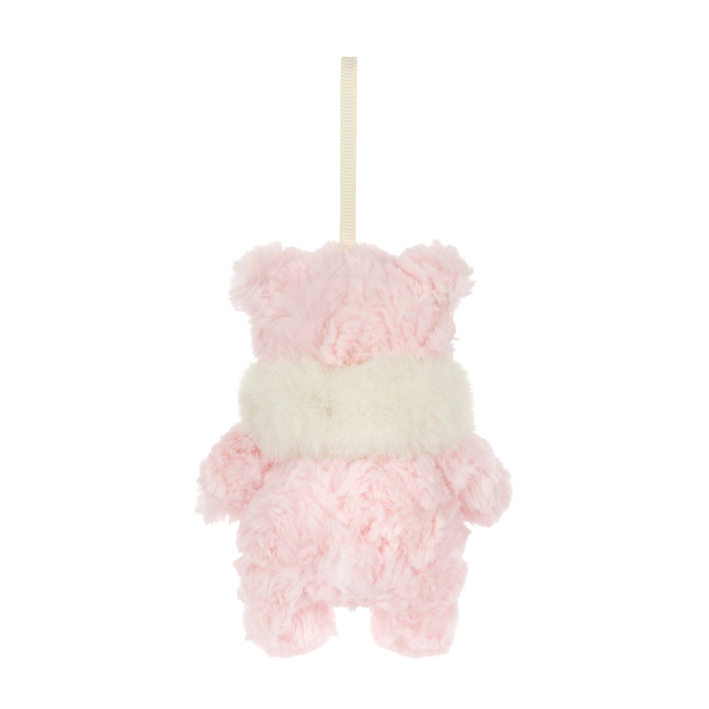 Jellycat Leola Bear Winter Warmer Decoration 10cm