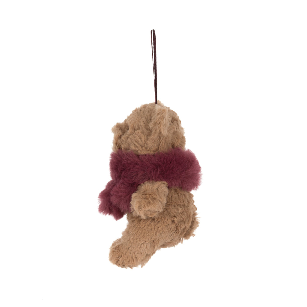 Jellycat Bartholomew Bear Winter Warmer Decoration 10cm