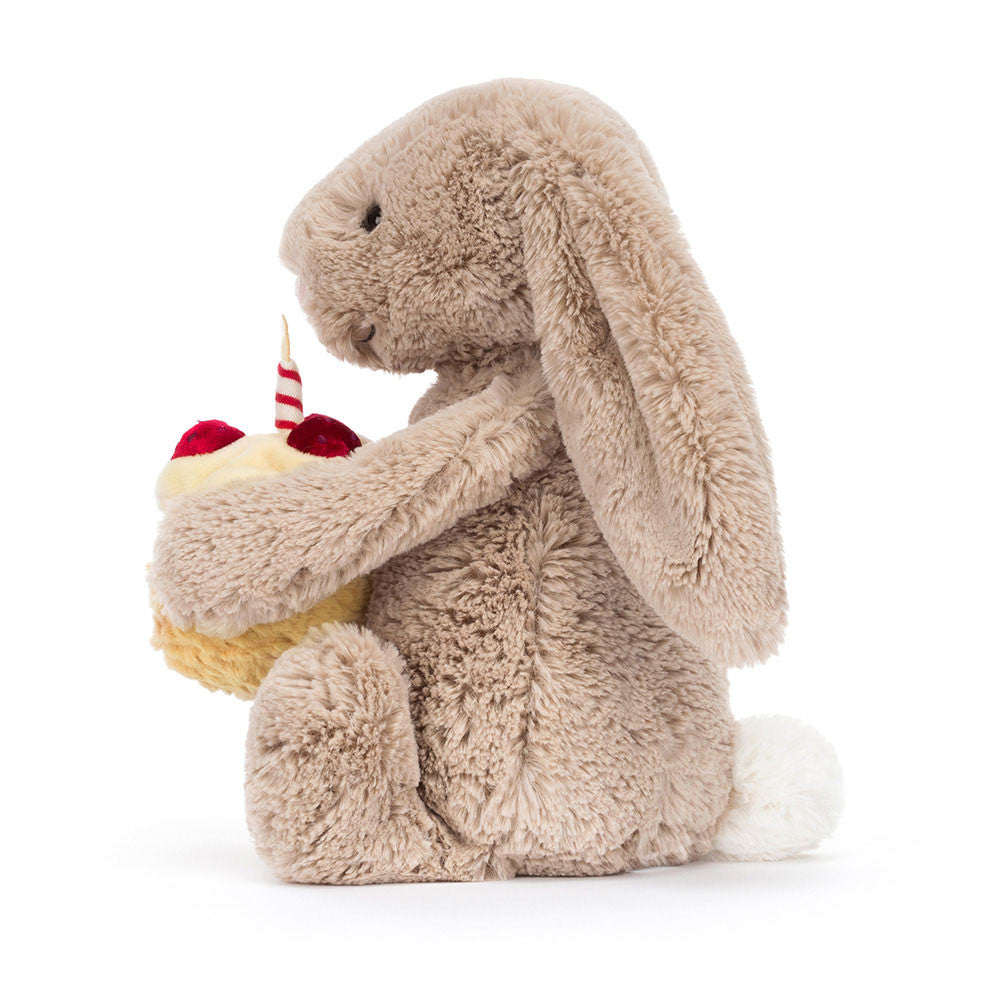 Jellycat Bashful Beige Birthday Bunny 31cm