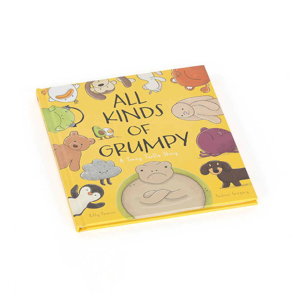 Jellycat Book All Kinds of Grumpy 22 cm