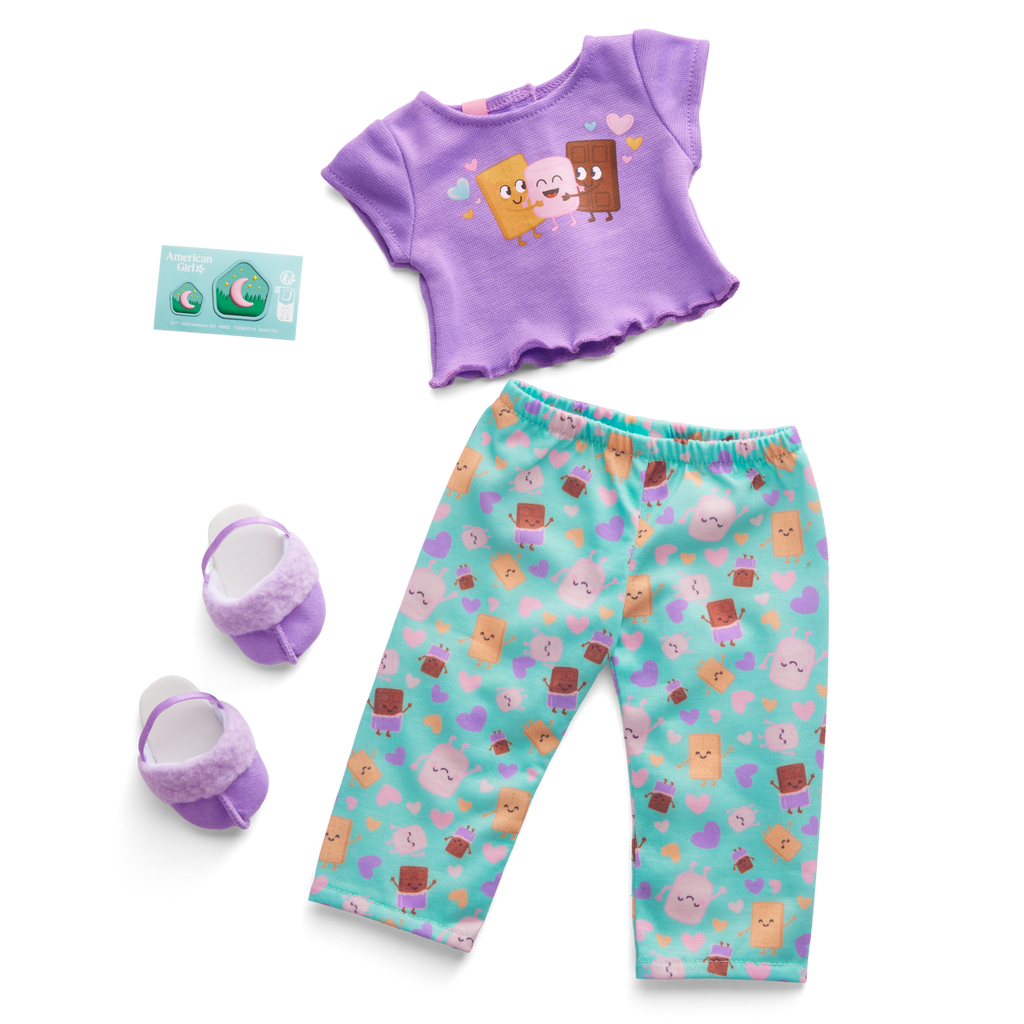 Daisy Davenport’s™ Campfire, Guitar & PJs Bundle for Girls & 18-inch Dolls (Girl of the Year™ 2027)