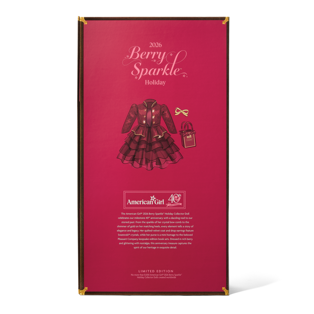 American Girl® 2026 Berry Sparkle™ Holiday Collector Doll