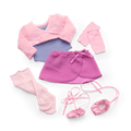 Plié Away Ballet Practice Outfit for 18-inch Dolls