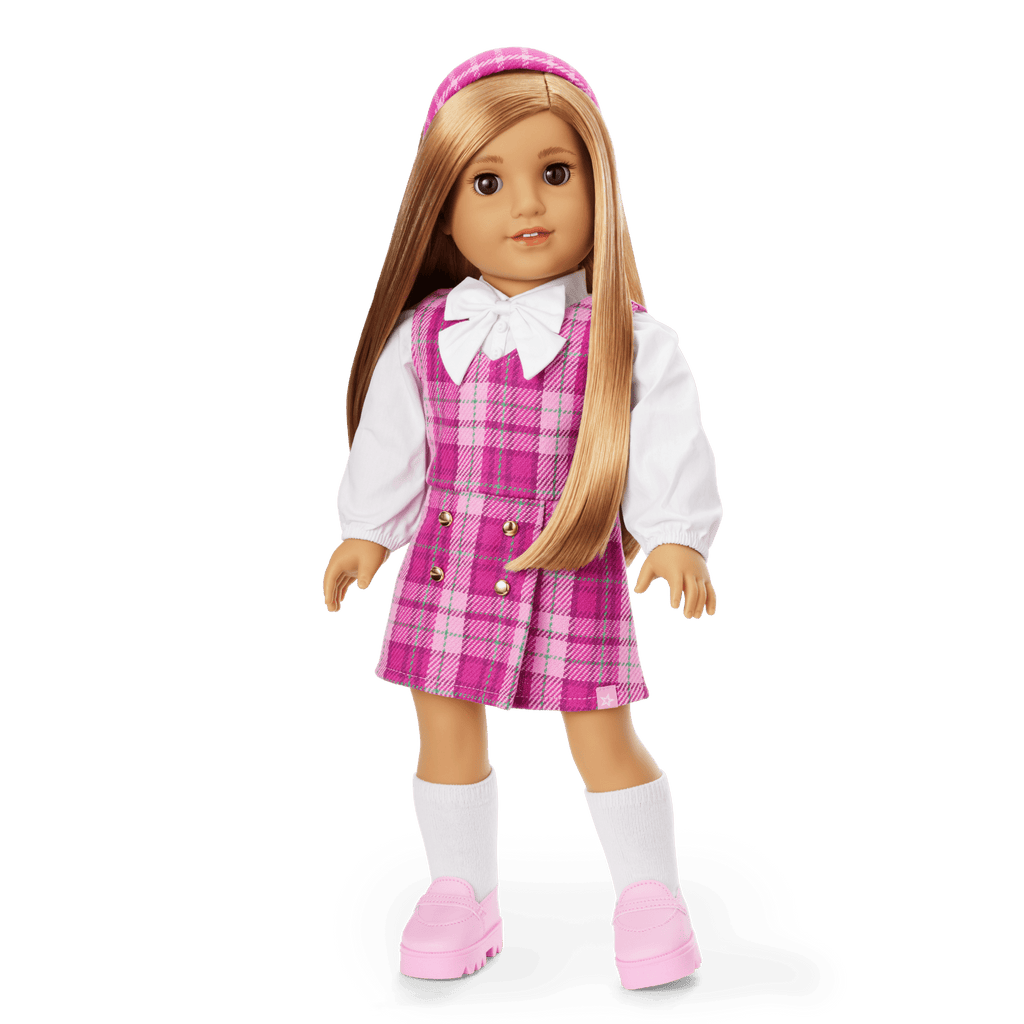 Pink & Preppy Outfit for 18-inch Dolls