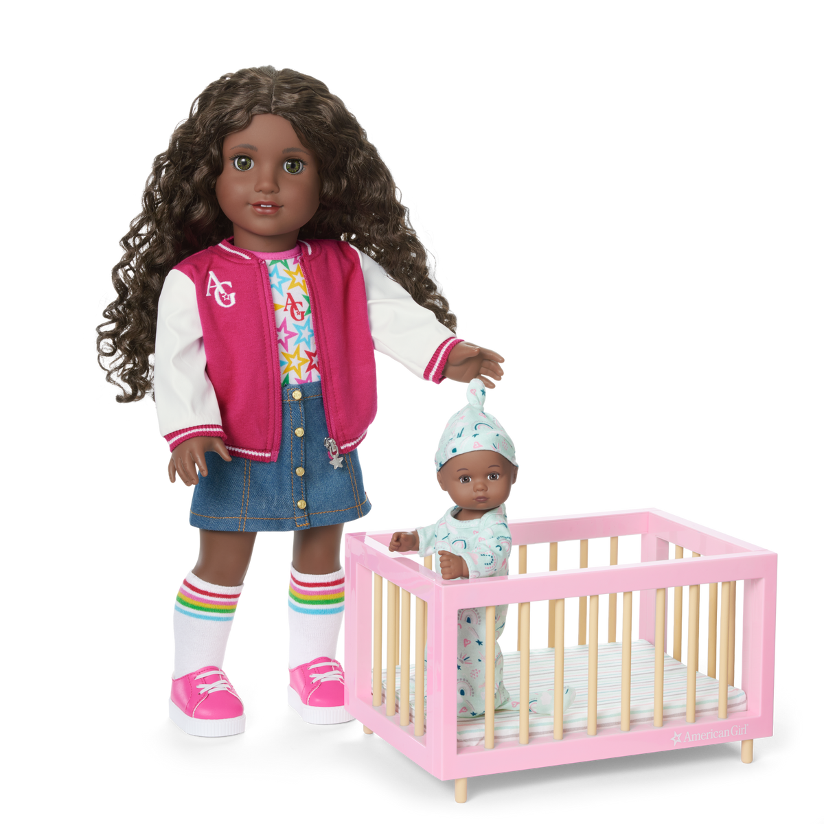Little Bitty Baby™ Crib & Sleeper Set for 7.75-inch Dolls