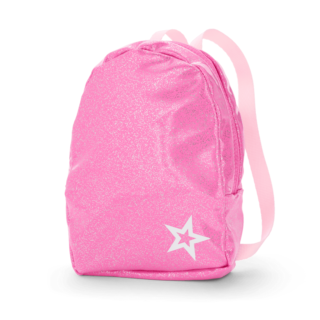 Pink Spotted Cow Backpack & Accessory Set for 18-inch Dolls