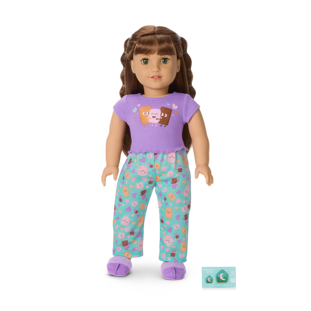 Daisy Davenport’s™ Campfire, Guitar & PJs Bundle for Girls & 18-inch Dolls (Girl of the Year™ 2027)