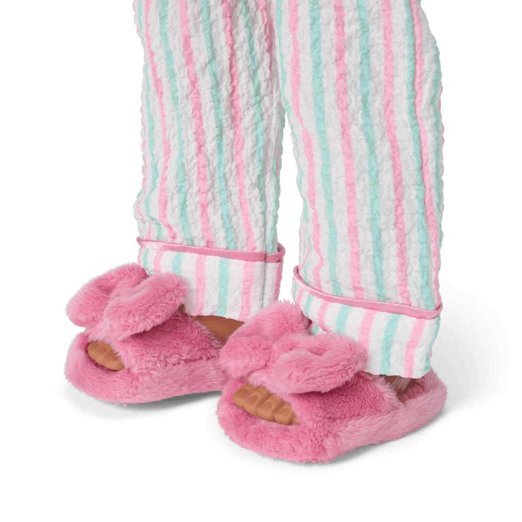 Raquel’s™ Coastal Stripes Pajamas for Girls & 18-inch Dolls