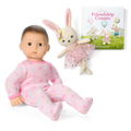 Bitty Baby® Doll #2 in Pastel Pink + Bunny Friend & Board Book