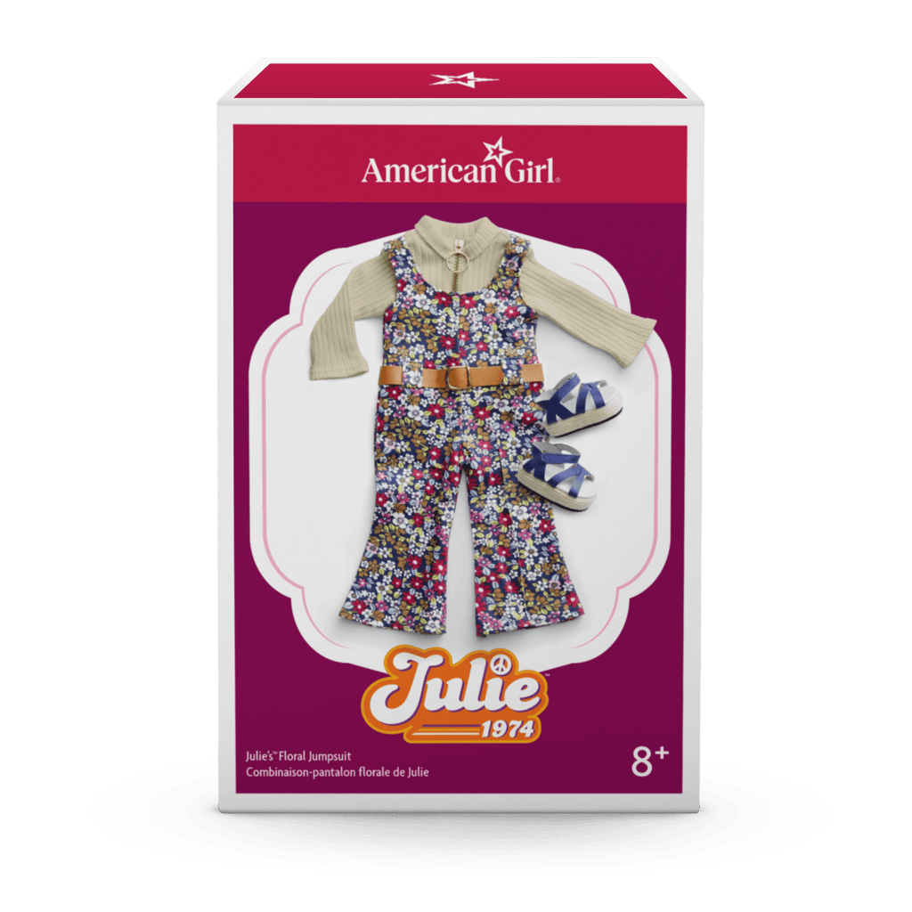 Julie’s™ Floral Jumpsuit for 18-inch Dolls (Historical Characters)