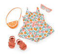 Orange You Glad It's Summer Outfit for 18-inch Dolls