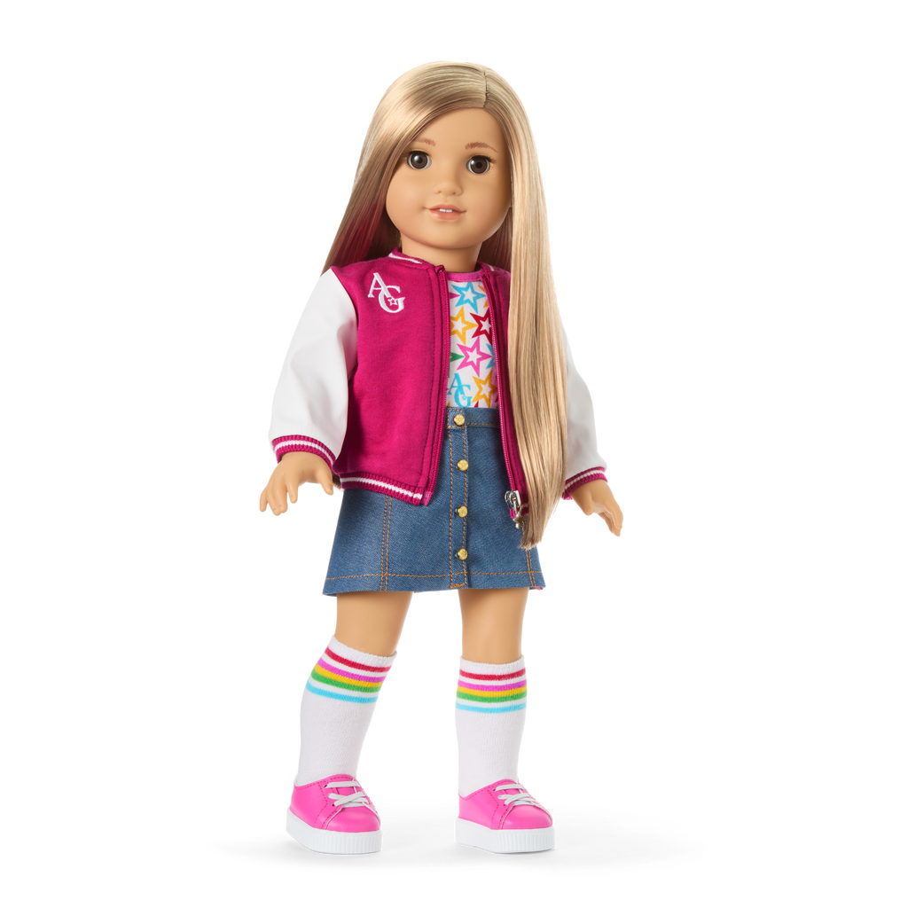Truly Me™ 18-inch Doll #131, Accessories, Puppy & Doll Carrier