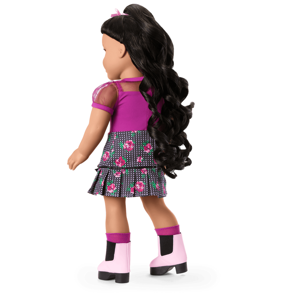Bows & Blooms Outfit for 18-inch Dolls