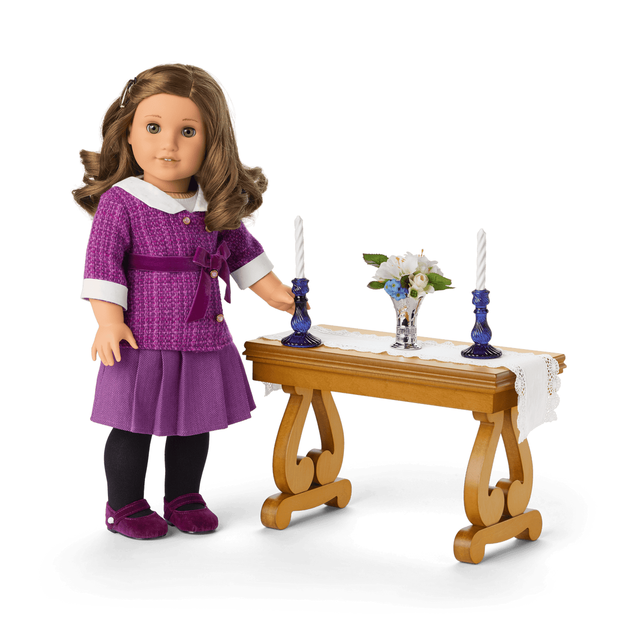 Rebecca’s™ Parlor Table for 18-inch Dolls (Historical Characters)