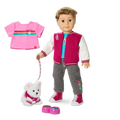 Truly Me™ 18-inch Doll #104, Puppy & Accessories AG™ Star Squad Bundle