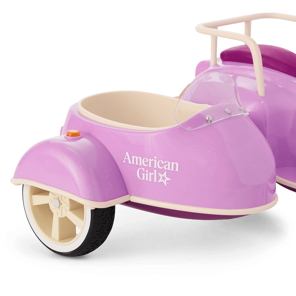 Hit the Road Scooter & Sidecar for 18-inch Dolls