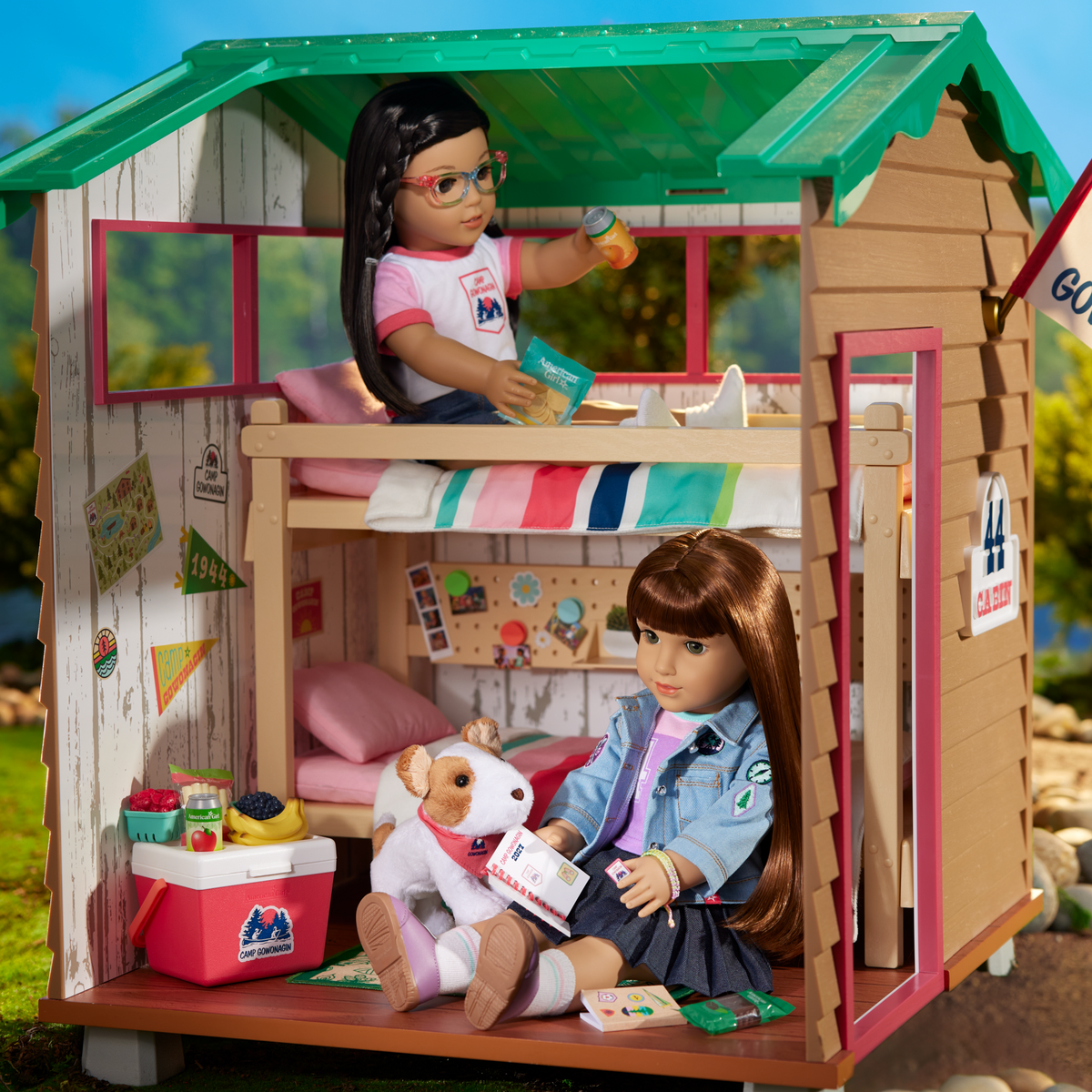 Daisy Davenport’s™ Camp Cabin for 18-inch Dolls (Girl of the Year™ 2027)