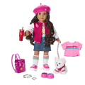 Truly Me™ 18-inch Doll #108, Puppy, Mini Backpack & Accessories AG™ Star Squad Bundle