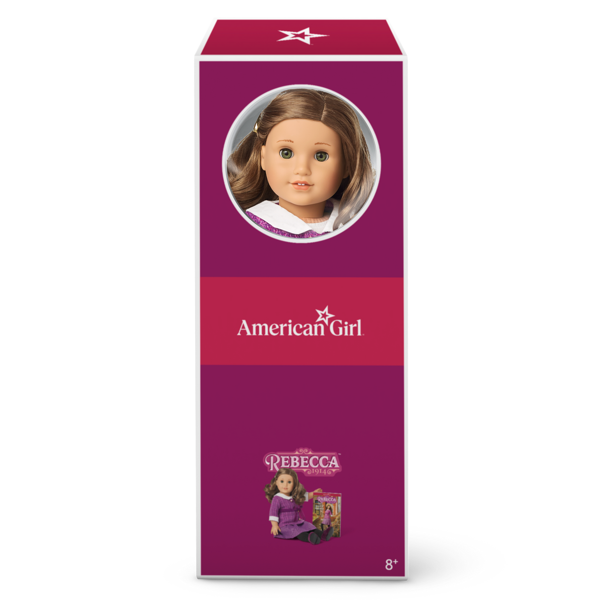 Rebecca™ 18-inch Doll & Book (Historical Characters)