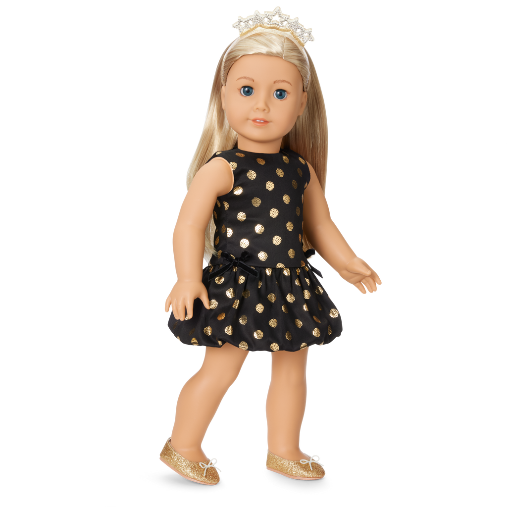 American Girl® x J.Crew Bubble-Skirt Party Outfit for 18-inch Dolls