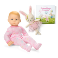 Bitty Baby® Doll #3 in Pastel Pink + Bunny Friend & Board Book