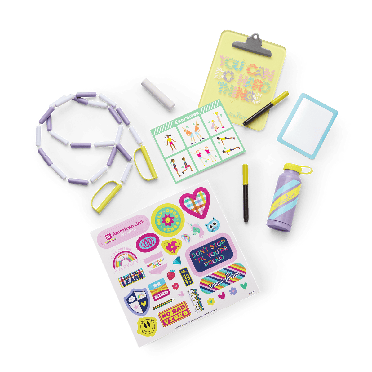 Colorful Cubbies Locker Set for 18-inch Dolls