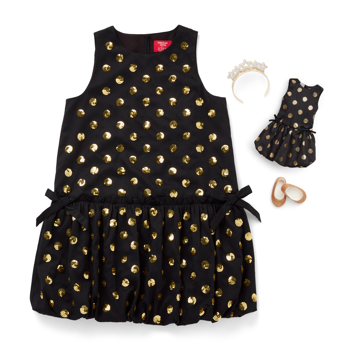 American Girl® x J.Crew Bubble-Skirt Party Outfit Bundle for Girls & 14.5-inch Dolls