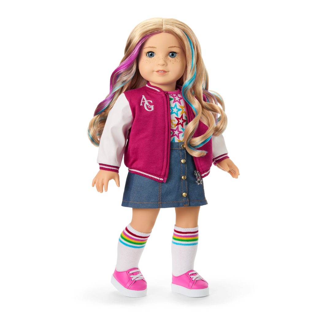 Truly Me™ 18-inch Doll #110, Accessories, Puppy & Doll Carrier
