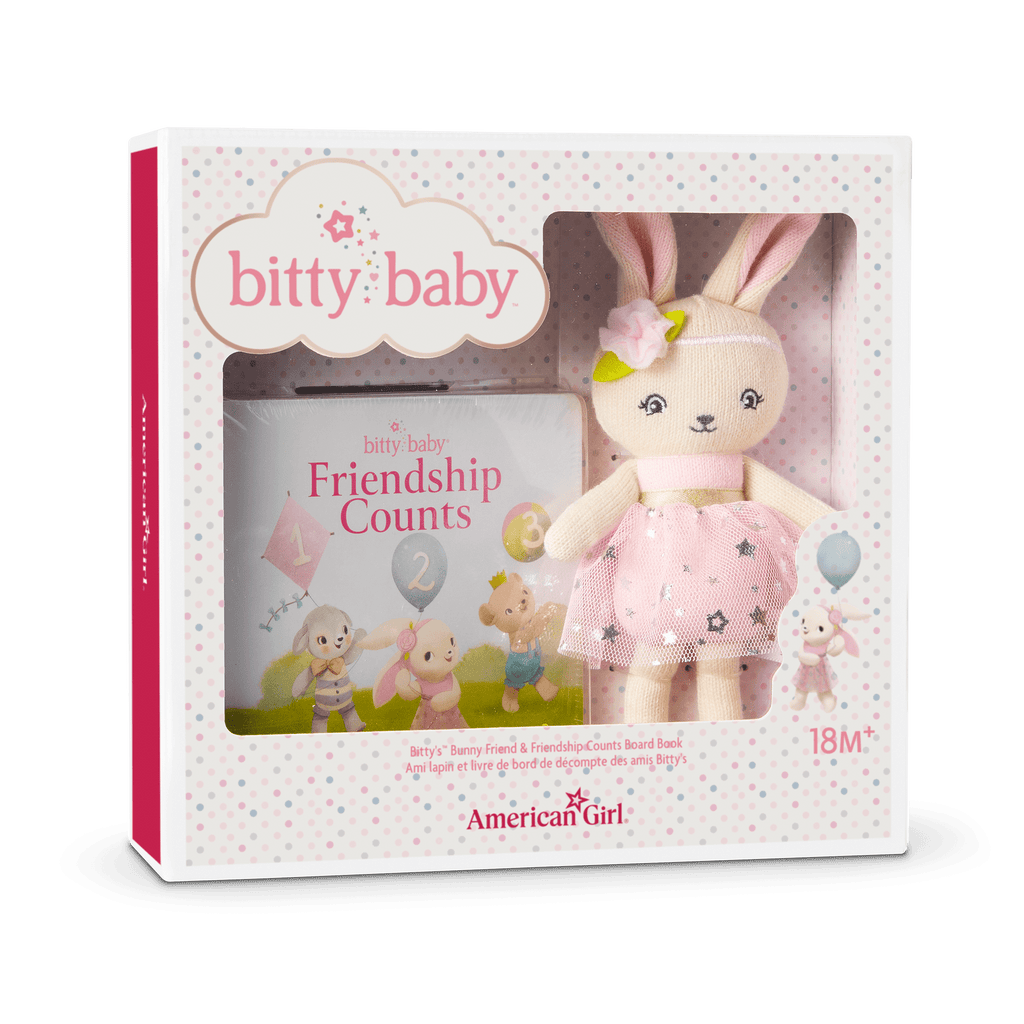 Bitty’s™ Bunny Friend & Friendship Counts Board Book