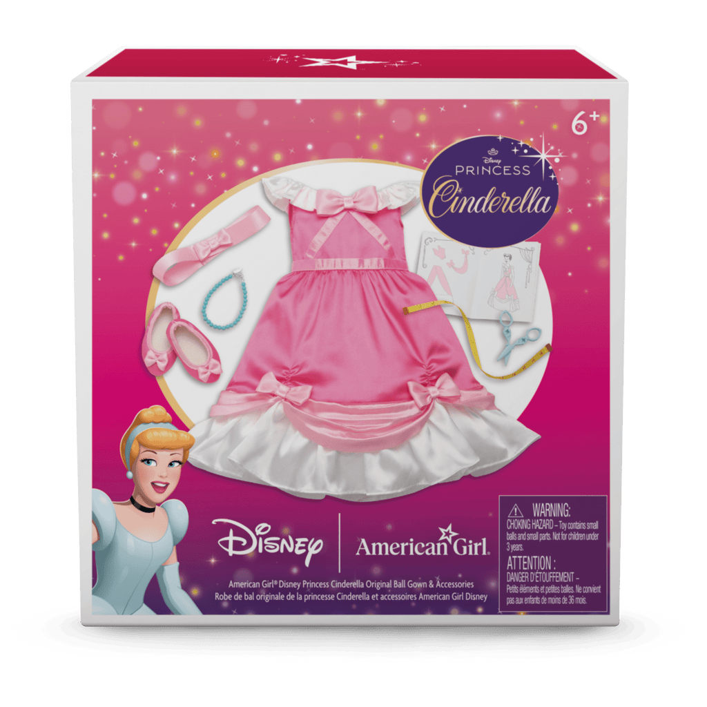 American Girl® Disney Princess Cinderella Original Ball Gown & Accessories for 18-inch Dolls