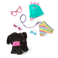 Shi-Poo Sweetie Dog for 18-inch Dolls & Fancy Pet Fashion Accessories