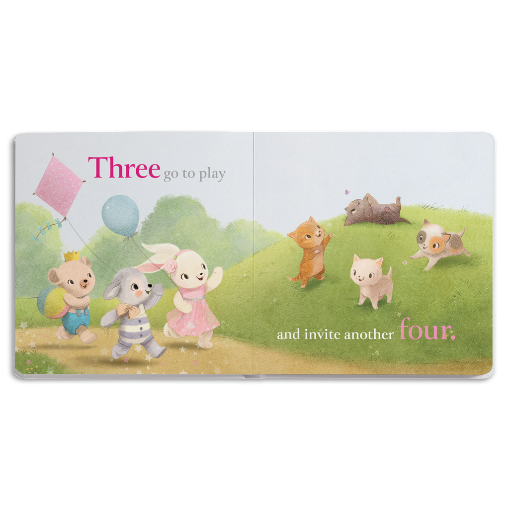 Bitty Baby® Doll #6 in Pastel Pink + Bunny Friend & Board Book