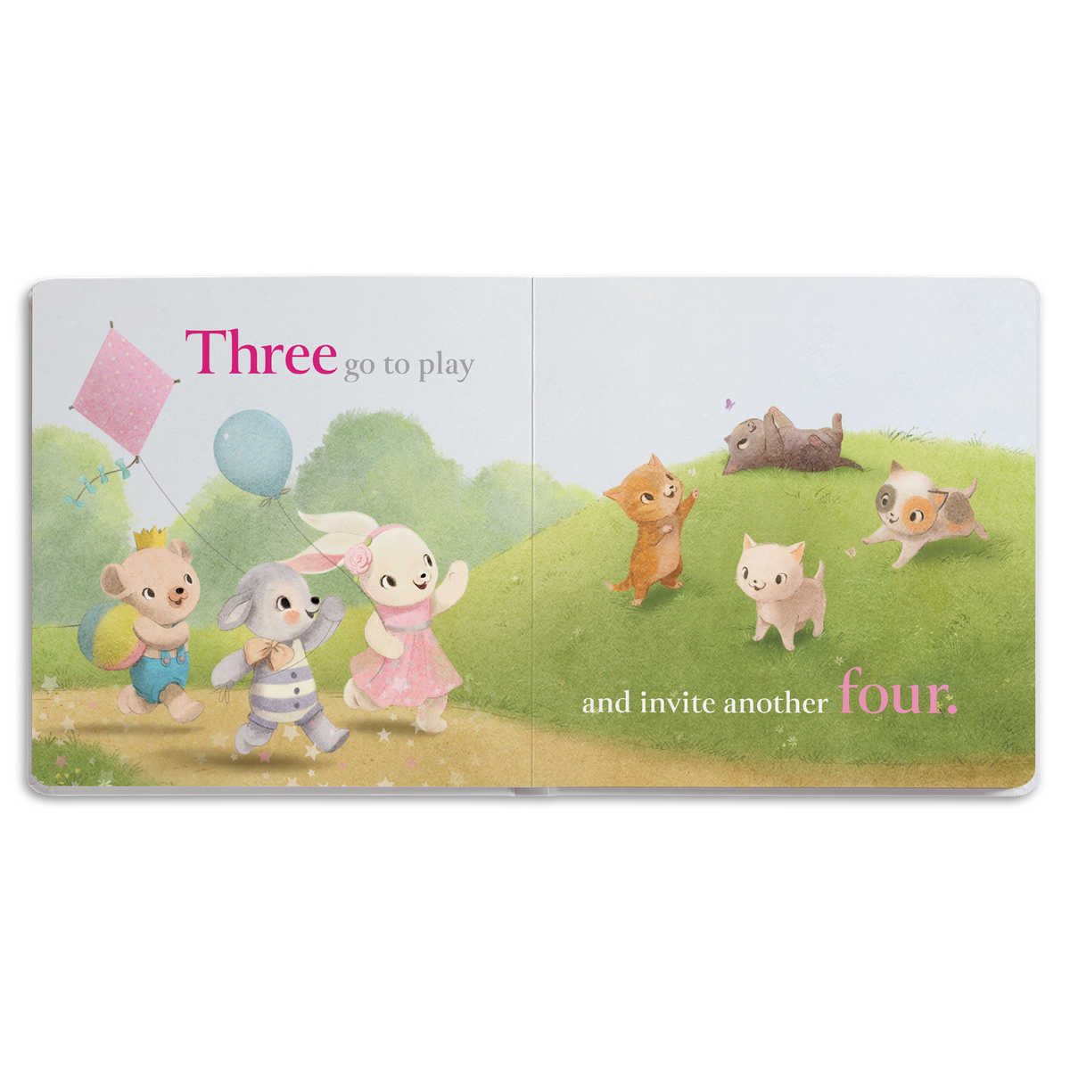 Bitty Baby® Doll #4 in Pastel Pink + Bunny Friend & Board Book