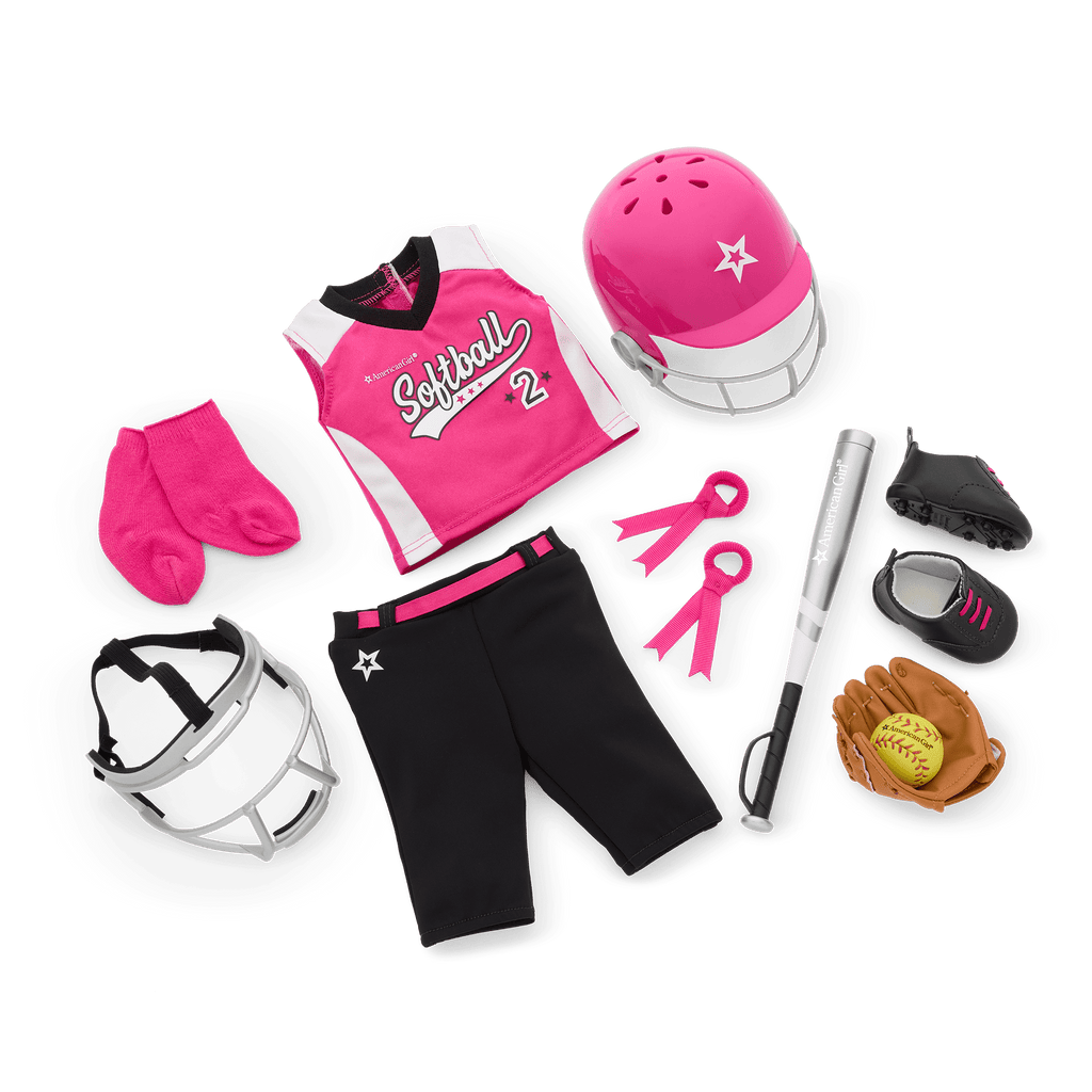 Softball Star Uniform for 18-inch Dolls