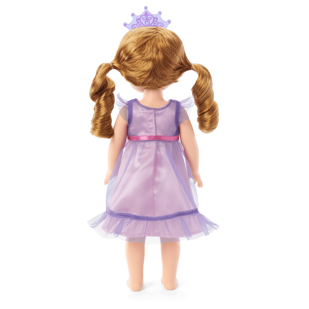 Royal Ruffles Nightie and Robe for Little Girls & WellieWishers™ Dolls