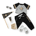 American Girl® x NFL New Orleans Saints Fan Outfit & Accessories for 18-inch Dolls