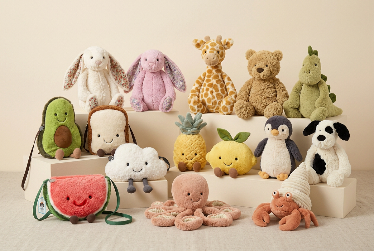 Jellycat Toys 多款商品封面预览