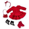 American Girl® x Something Navy Crimson Sparkle Sweater Dress for 18-inch Dolls